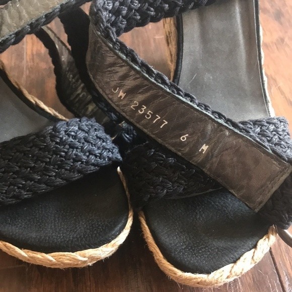 Stuart Weitzman Alex Crochet Ankle-Wrap Wedge - Picture 8 of 8